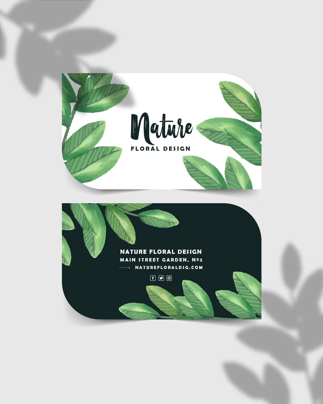 Leaf Business Cards