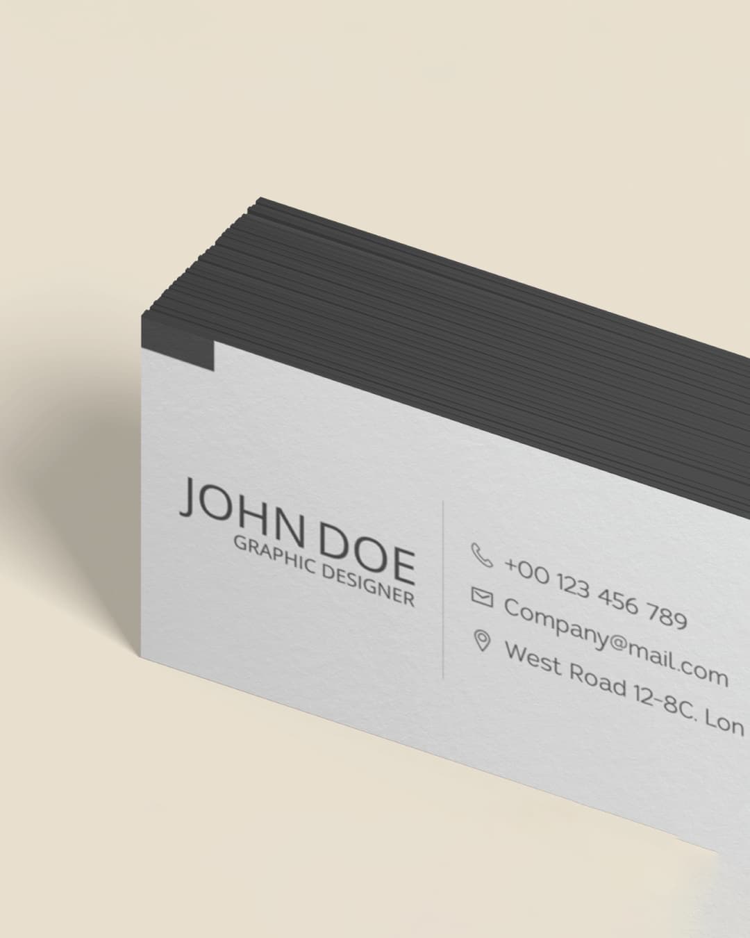 Black Edge Business Cards