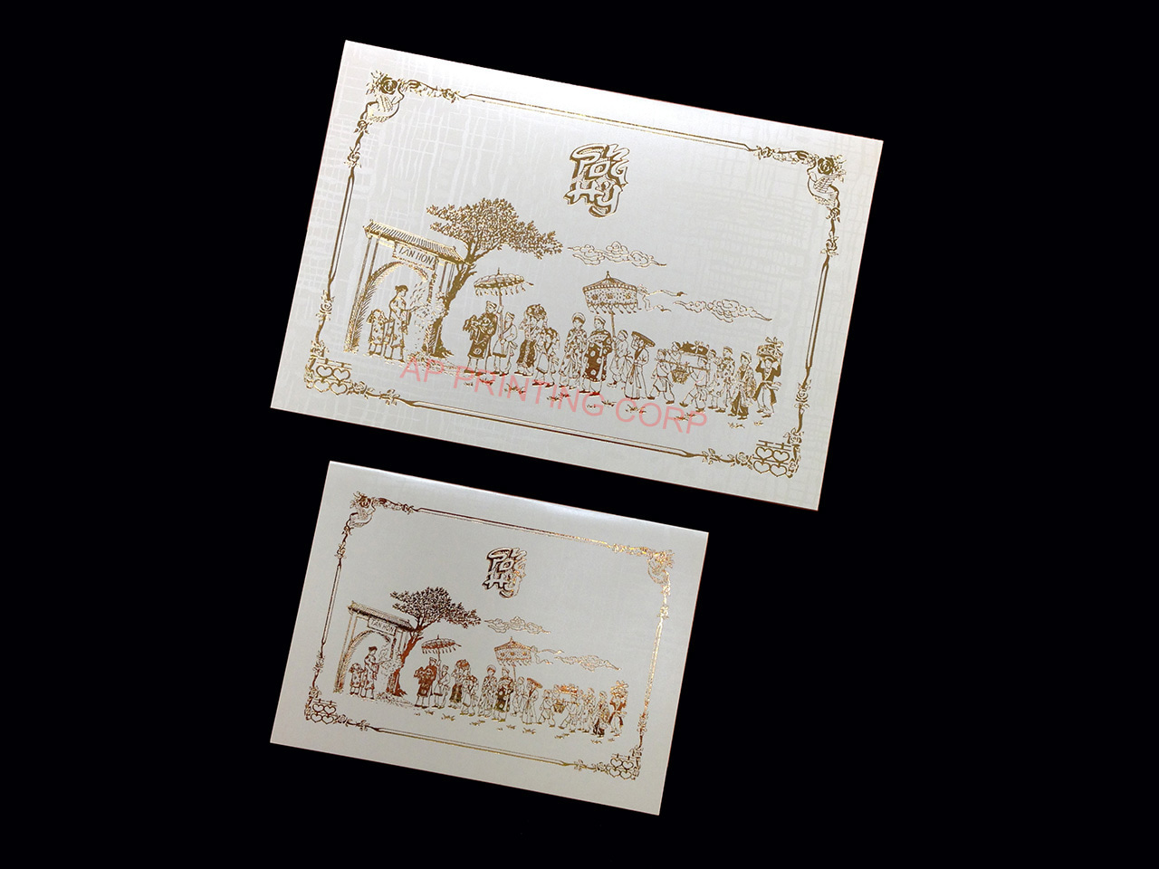 RD8-TT-V [V-L-01] Golden Harmony Wedding Entourage