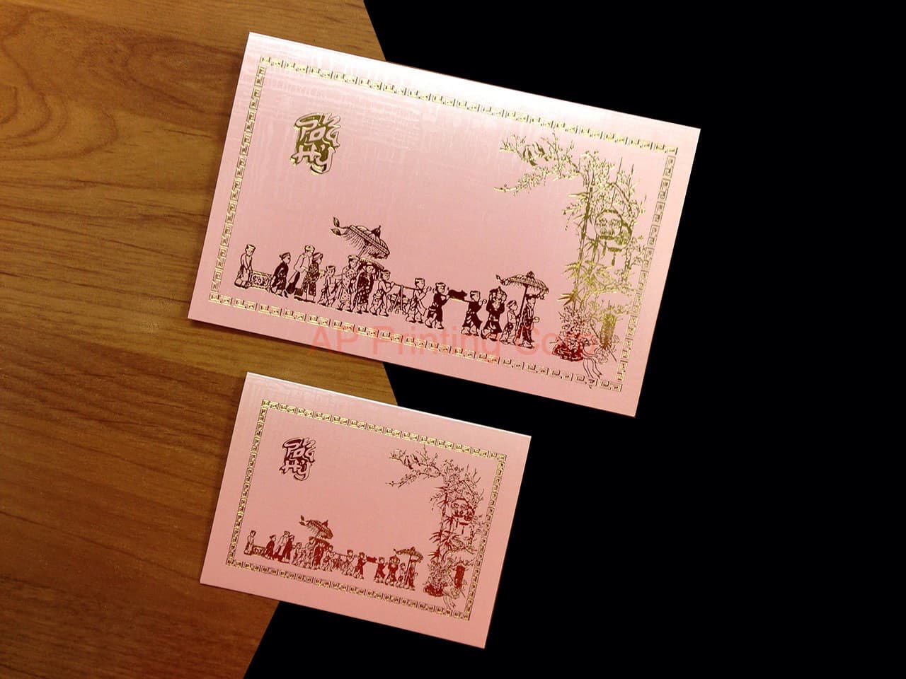 RDDP-HT-V [V-L-01] Gilded Blush Wedding Entourage