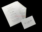 Simply Elegant [CC-35] Elegant Wedding Invitation