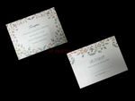 Colorful Posies Flowers [CC-45] Elegant Wedding Invitation