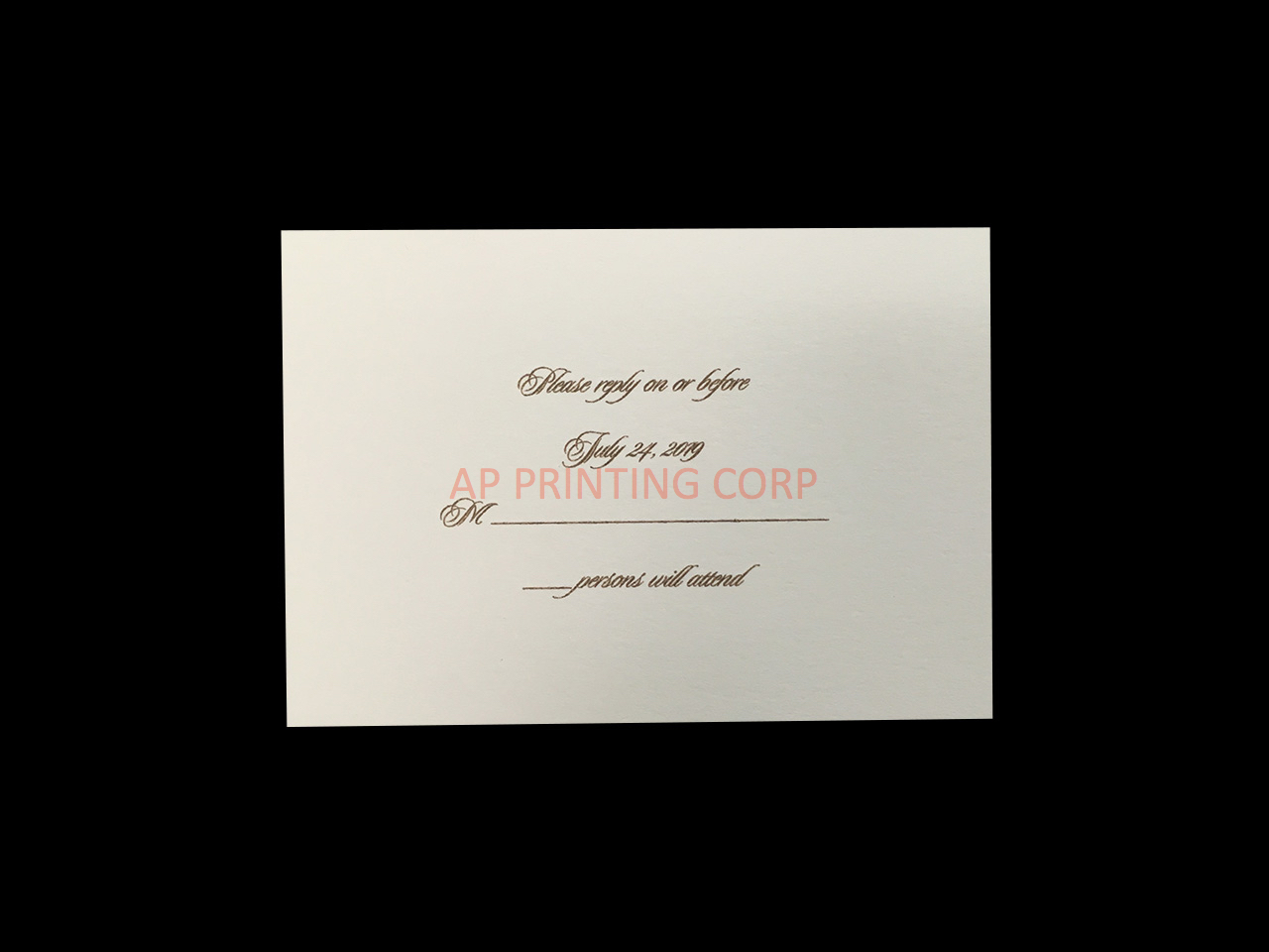 Traditional Grace [CC-02] Pocket & Folder Invitatio