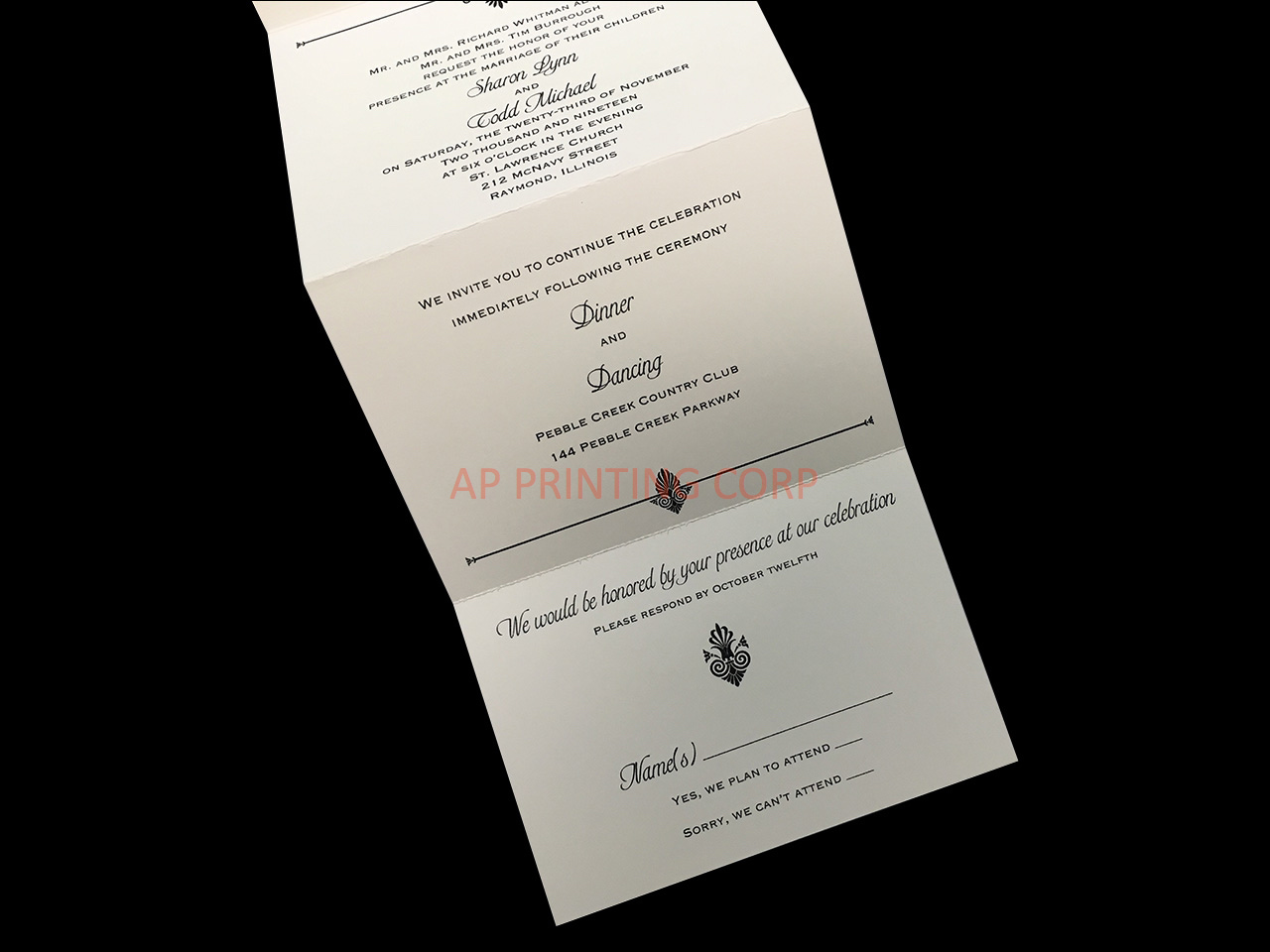 Simply Perfect Seal & Send [CC-04] Pocket & Folder Invitation