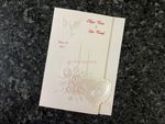 K441 [I-10] Timeless Romance Birds & Doves Wedding Invitation
