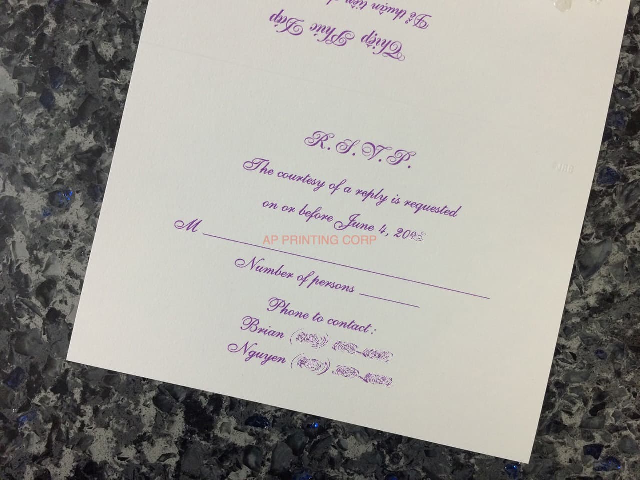 K3318 [I-11] Forever Together Bride & Groom Wedding Invitation