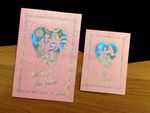 DRCB-HBC-RF [V-L-02] Romantic Reverie Bride & Groom Wedding Invitation