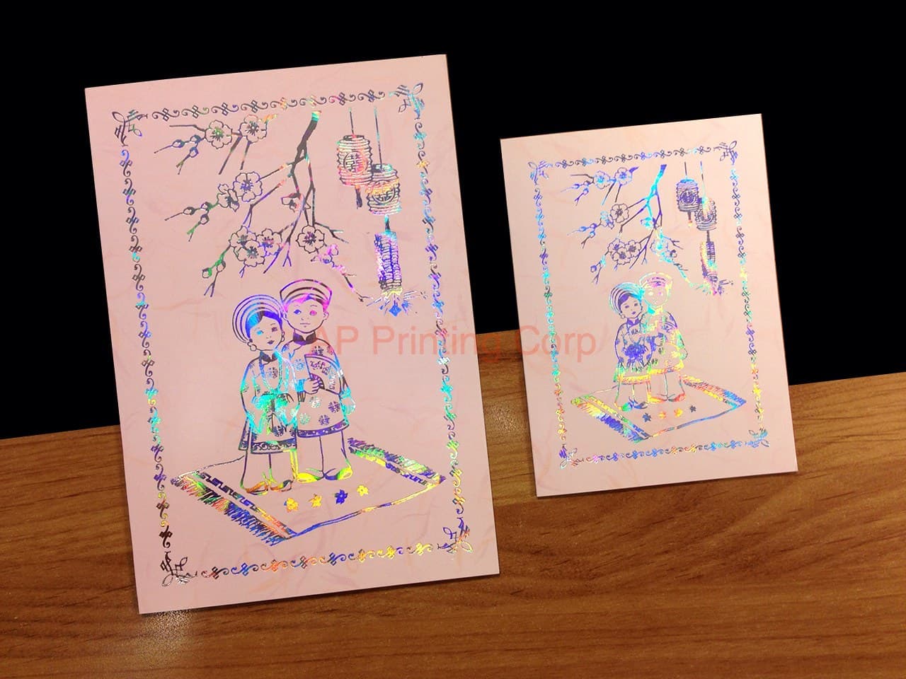 DRCM-RPL2-RF [V-L-02] Floral Reverie Bride & Groom Wedding Invitation