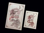 RP2-TT-D-B [V-L-02] Cultural Splendor Dragon & Phoenix Wedding Invitation