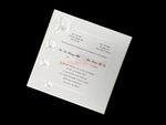 K778 [I-12] Whispers of Elegance Flowers Wedding Invitation