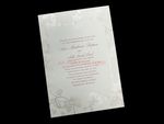 Delicate Blossoms [CC-35] Fresh Flowers Wedding Invitation