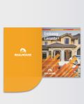 Orange Sunset Presentation Folders