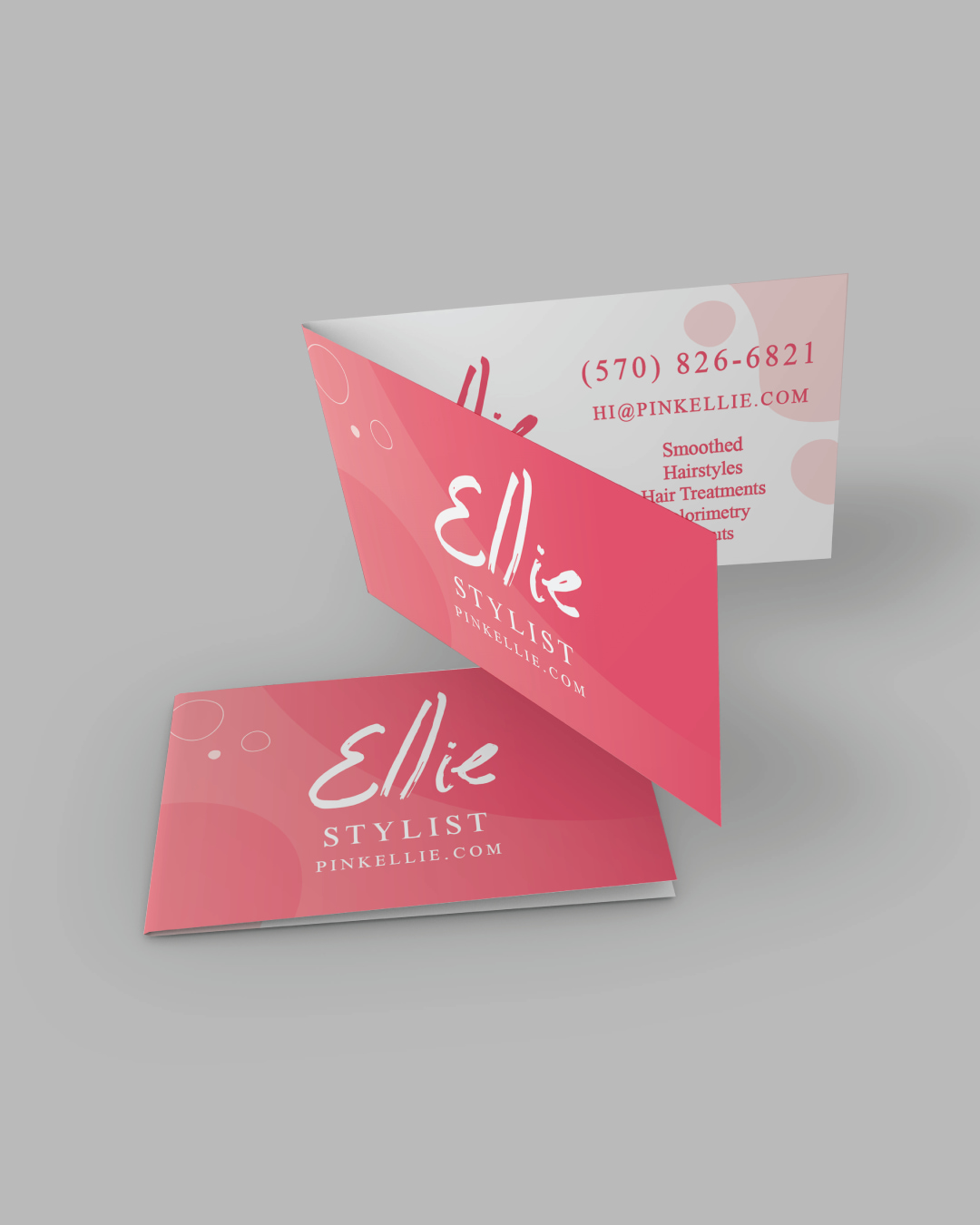 Fold-over Business Cards