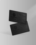 Design Black Elegant Business Cards