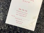 ART-08250 [I-10] Delicate Elegance Flowers Wedding Invitation