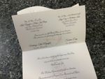 K9409 [I-10] Chic Serenade Birds & Doves Wedding Invitation
