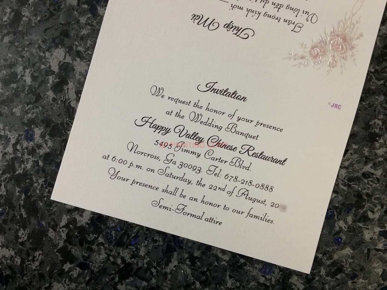 K9409 [I-10] Chic Serenade Birds & Doves Wedding Invitation