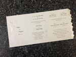 ART-08250 [I-10] Delicate Elegance Flowers Wedding Invitation