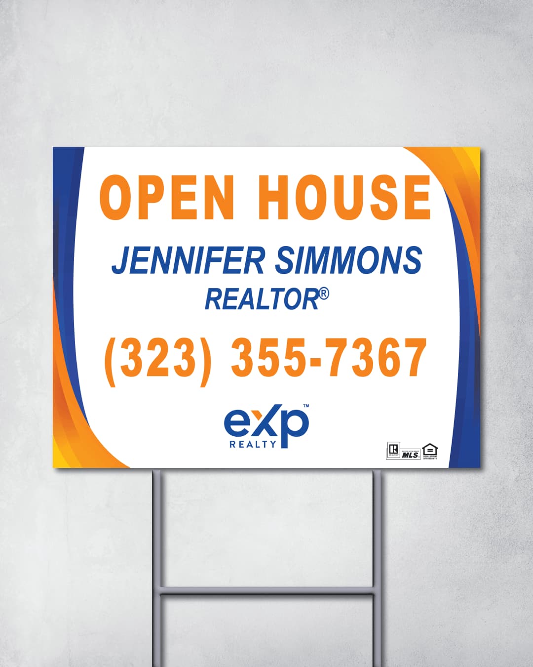 Exp Realty Elegant Borders Yard Sign