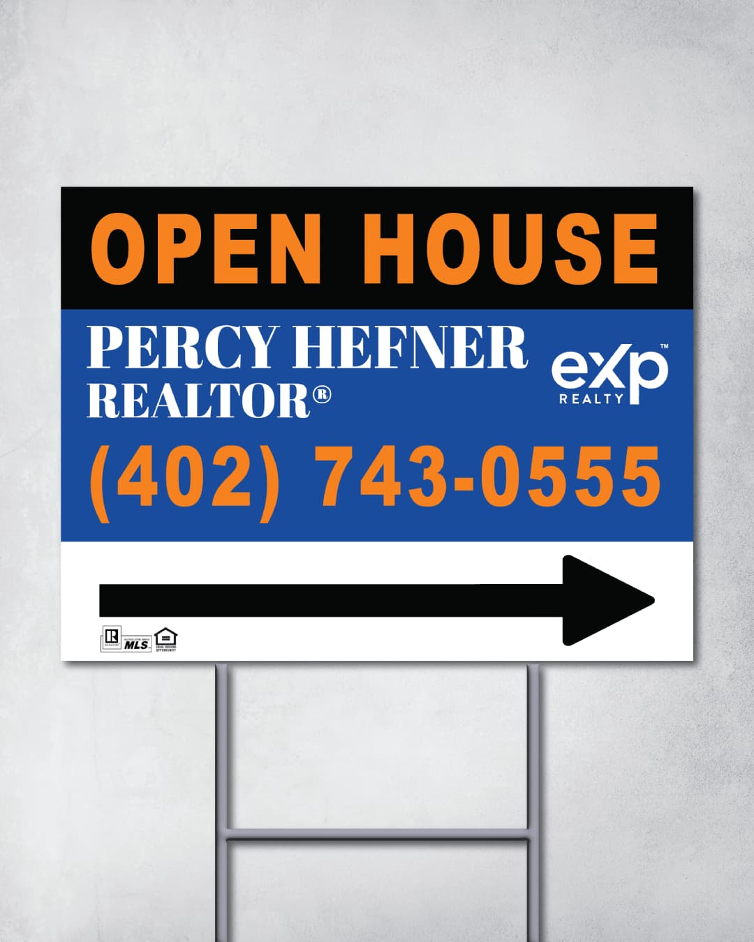 Exp Realty Elegant Combination Yard Sign