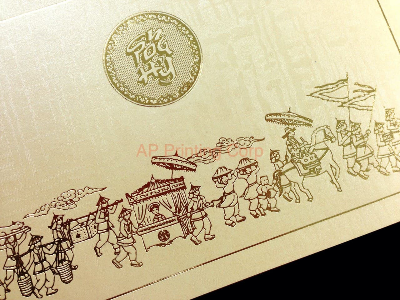 RD6-VT-V-SHV [V-L-01] Golden Petals Affair Wedding Entourage