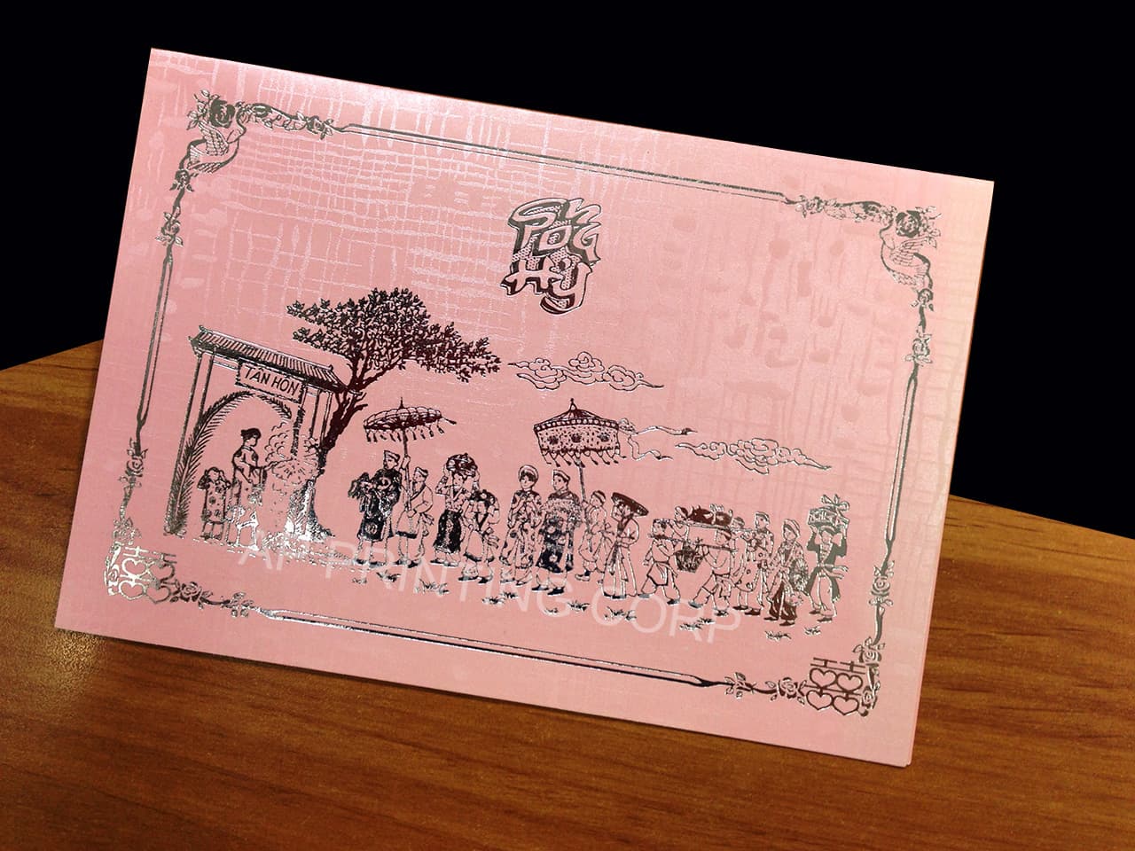 RD8-HT-S [V-L-01] Rose Silver Serenity Wedding Entourage