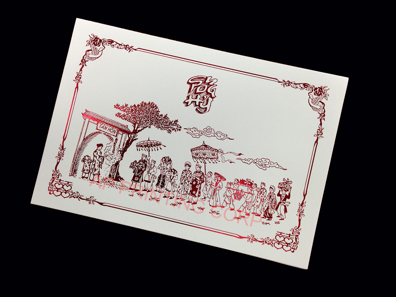 RD8-WE-D [V-L-01] Ruby Reverie Wedding Entourage