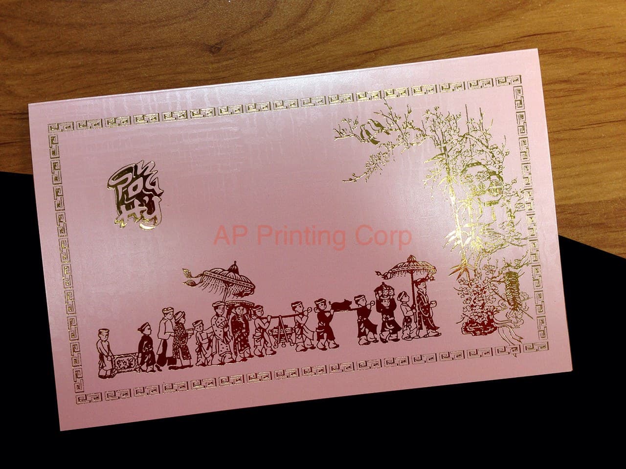 RDDP-HT-V [V-L-01] Gilded Blush Wedding Entourage