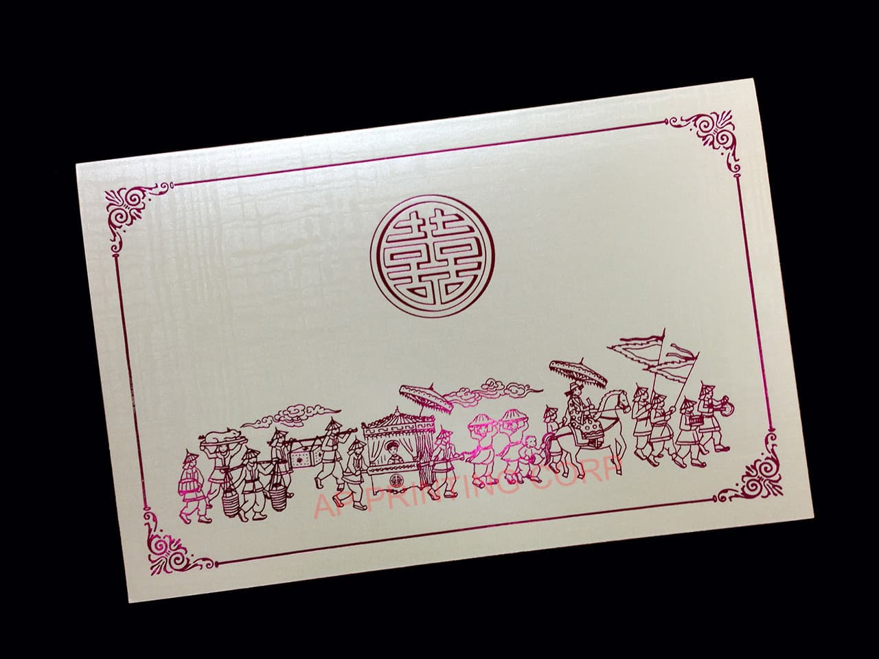 RD6-TT-L-SHT [V-L-02] Crimson Orchid Ensemble Wedding Entourage