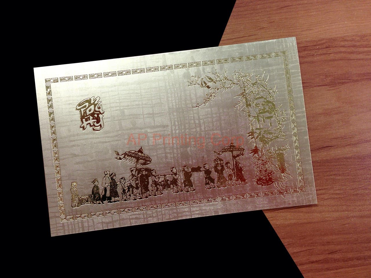 RDDP-GT-V [V-L-02] Metallic Luxurious Luster Wedding Entourage