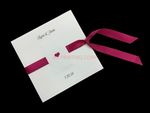 Paneled Heart [CC-35] Pocket & Folder Invitation