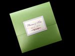 PSQ-77-MMM-2WL Fairway, Kunzite, Quartz Pocket & Folder Invitation