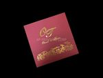 PSQ-77-MMM-EF-RD6 Mars, Gold, Quartz Pocket & Folder Invitation