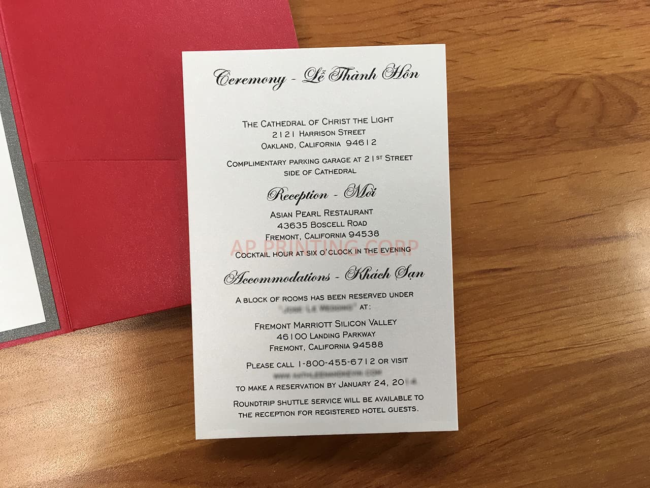 PAL-BL-57-MMM Jupiter, Ionised, Crystal Pocket & Folder Invitation