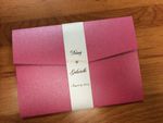 PAL-R-57-MMM-Band Azalea, Gold, Opal Pocket & Folder Invitation