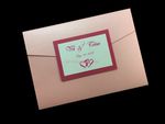PAL-R-57-MMM Rose Quartz, Azalea, Ice Silver Pocket & Folder Invitation