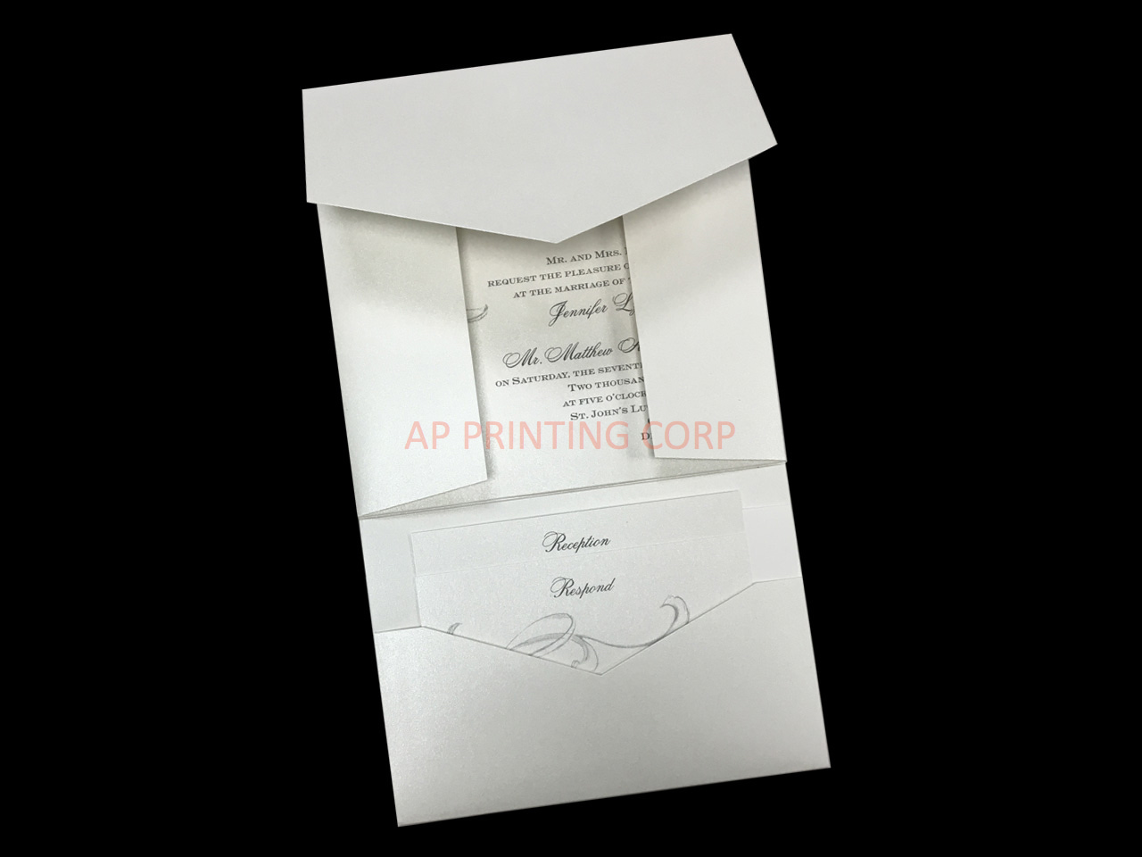 Bright Spirit [CC-70] Pocket & Folder Invitation