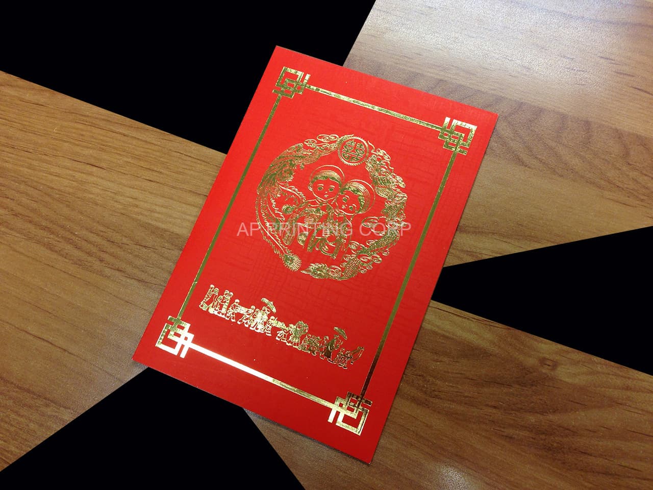 DRRP1-DT-V [V-L-02] Blooming Splendor Bride & Groom Wedding Invitation