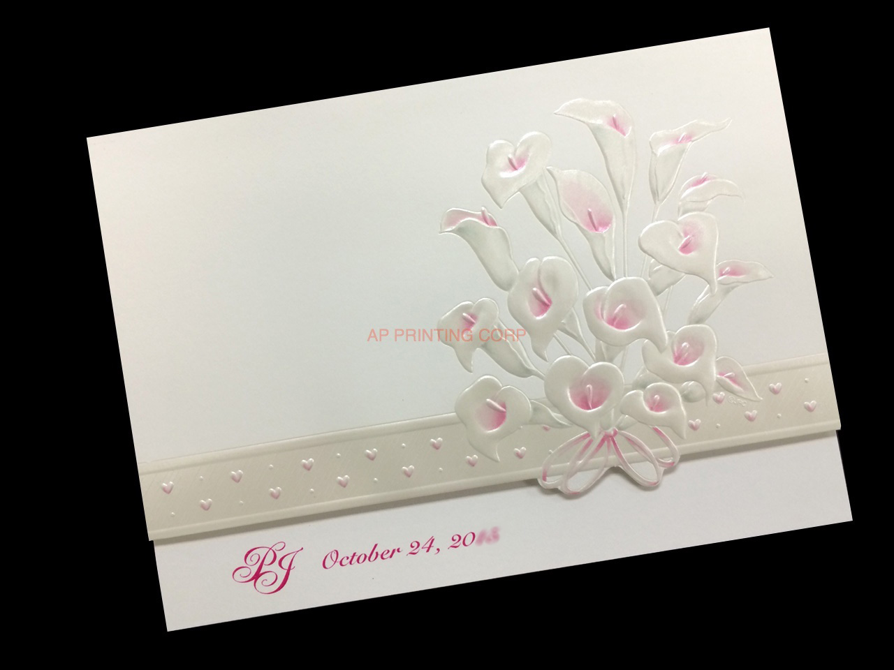 K8781 [I-11] Celebration in Flowers Wedding Invitation