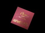 PSQ-77-MMM-EF-RD6 Mars, Gold, Quartz Pocket & Folder Invitation