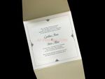Wrapped in Gold [CC-65] Pocket & Folder Invitation