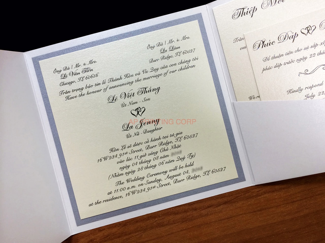 PAL-66-MMM Crystal, Ionised, Quartz Pocket & Folder Invitation