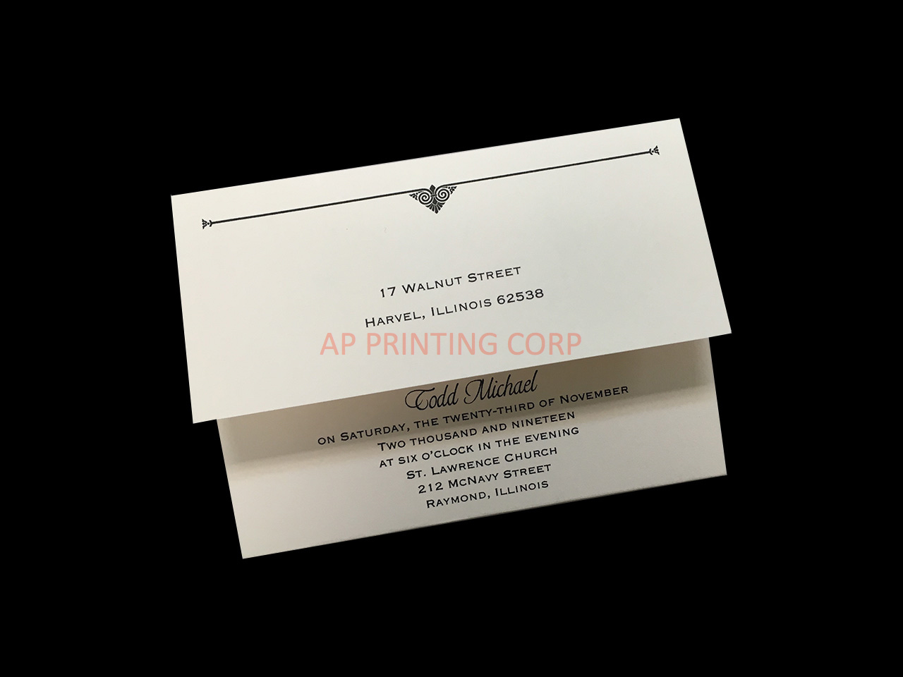 Simply Perfect Seal & Send [CC-04] Pocket & Folder Invitation