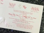 K441 [I-10] Timeless Romance Birds & Doves Wedding Invitation
