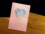 DRCB-HBC-RF [V-L-02] Romantic Reverie Bride & Groom Wedding Invitation