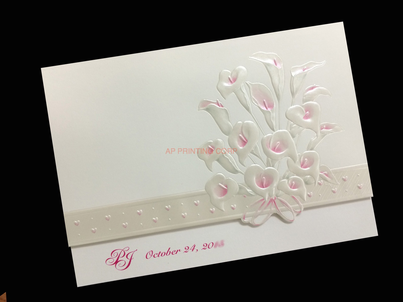 K8781 [I-11] Celebration in Flowers Wedding Invitation