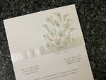 K8784 [I-11] Spring Harmony Flowers Wedding Invitation