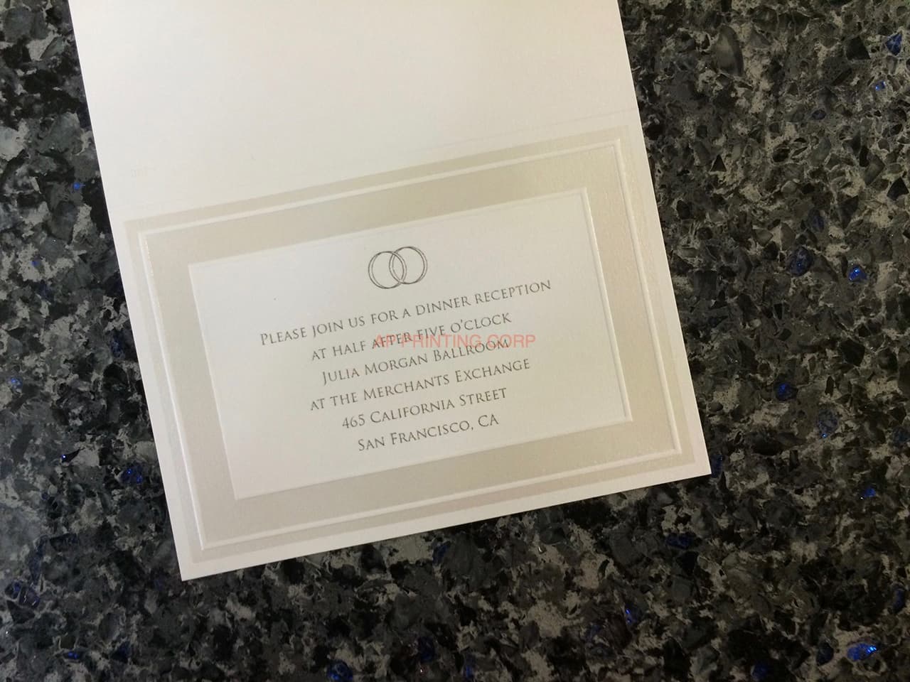 T172 [I-12] Elegant Wedding Invitation