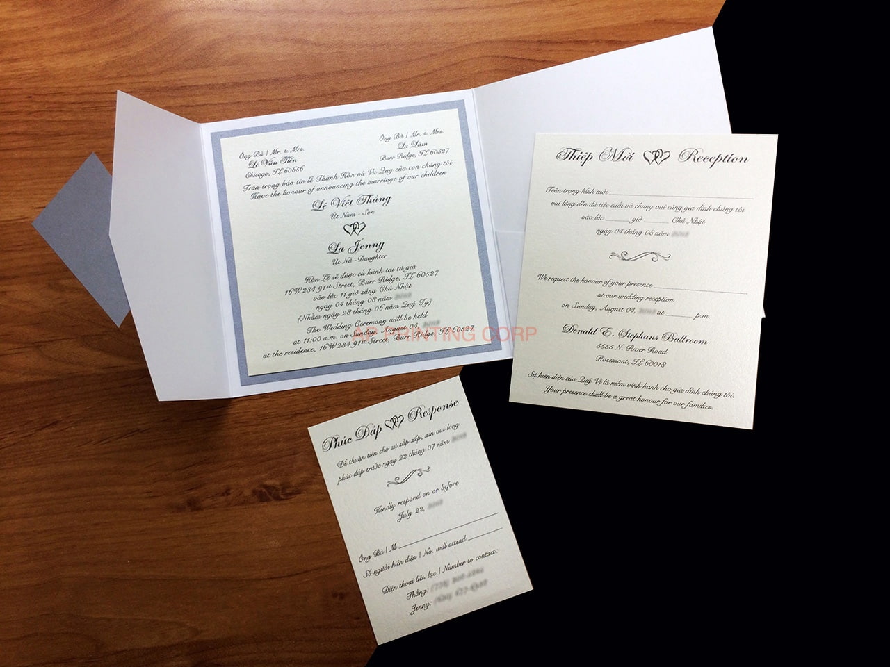 PAL-66-MMM Crystal, Ionised, Quartz Pocket & Folder Invitation