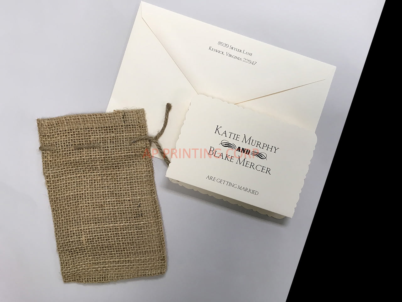 Typography Inspiration [CC-75] Pocket & Folder Invitation